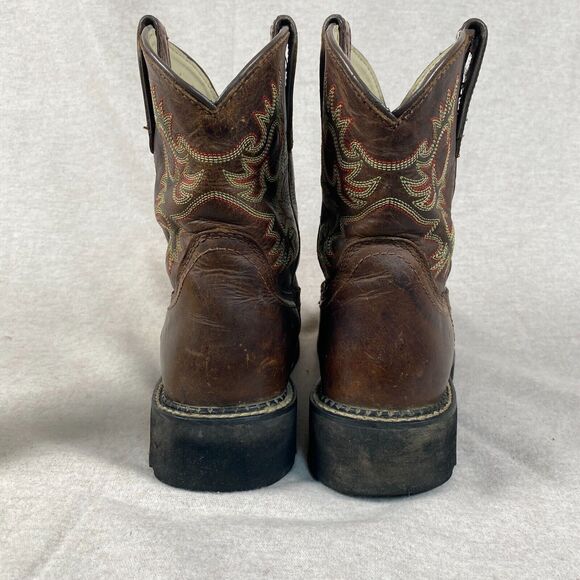 Ariat Womens Fatbaby Heritage Western Boots Size 8.5B Leather Cowboy Country - Picture 5 of 9